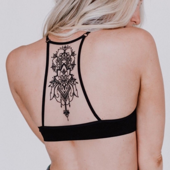 Tattoo Racerback Bralette - Picture 7 of 10